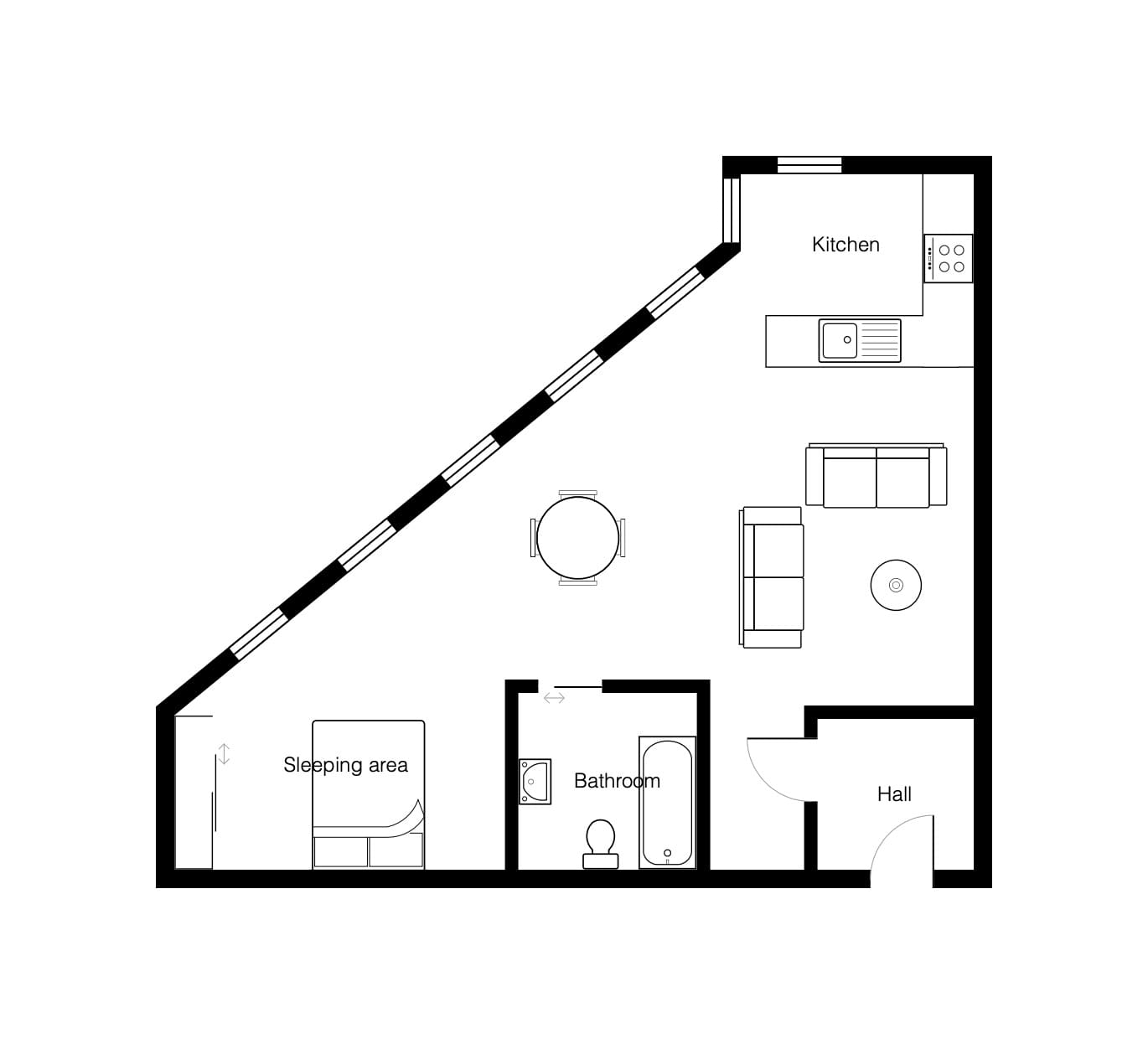 Studio Apts 6 and 7, 15 New Street photo 3